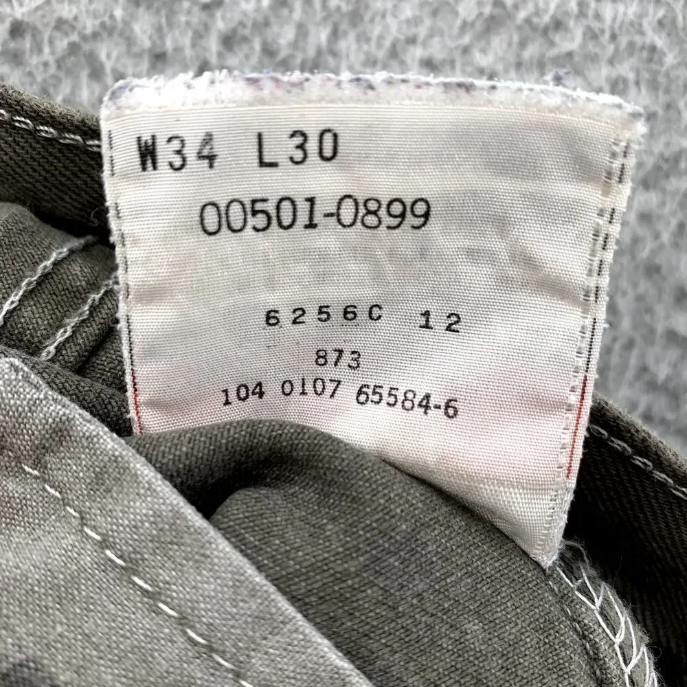 VTG Levi's 501 XX Jean Men 32x30* Button Fly Straight Skater Streetwear Academia